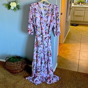 Floral maxi dress size XL
